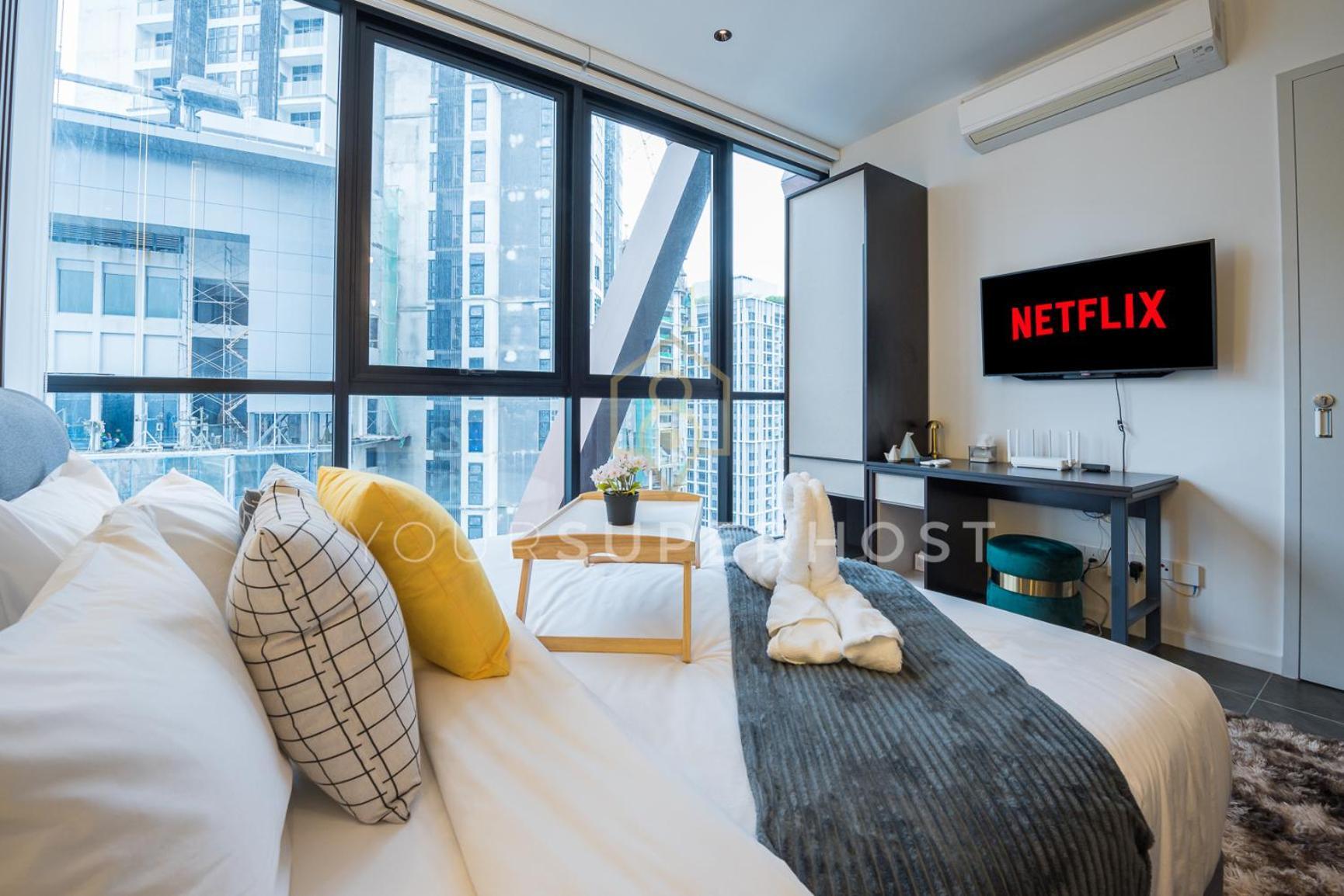 Scarletz Suites Near Klcc By Yoursuperhost Kuala Lumpur Oda fotoğraf