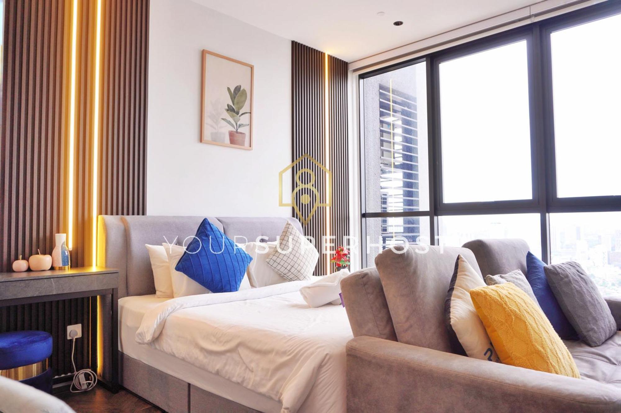 Scarletz Suites Near Klcc By Yoursuperhost Kuala Lumpur Oda fotoğraf
