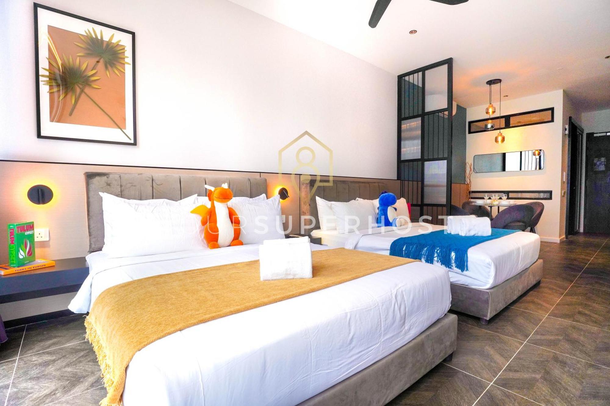 Scarletz Suites Near Klcc By Yoursuperhost Kuala Lumpur Oda fotoğraf