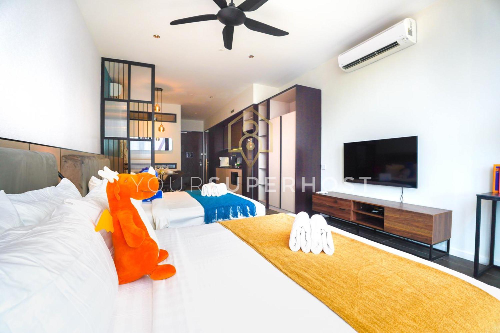 Scarletz Suites Near Klcc By Yoursuperhost Kuala Lumpur Oda fotoğraf