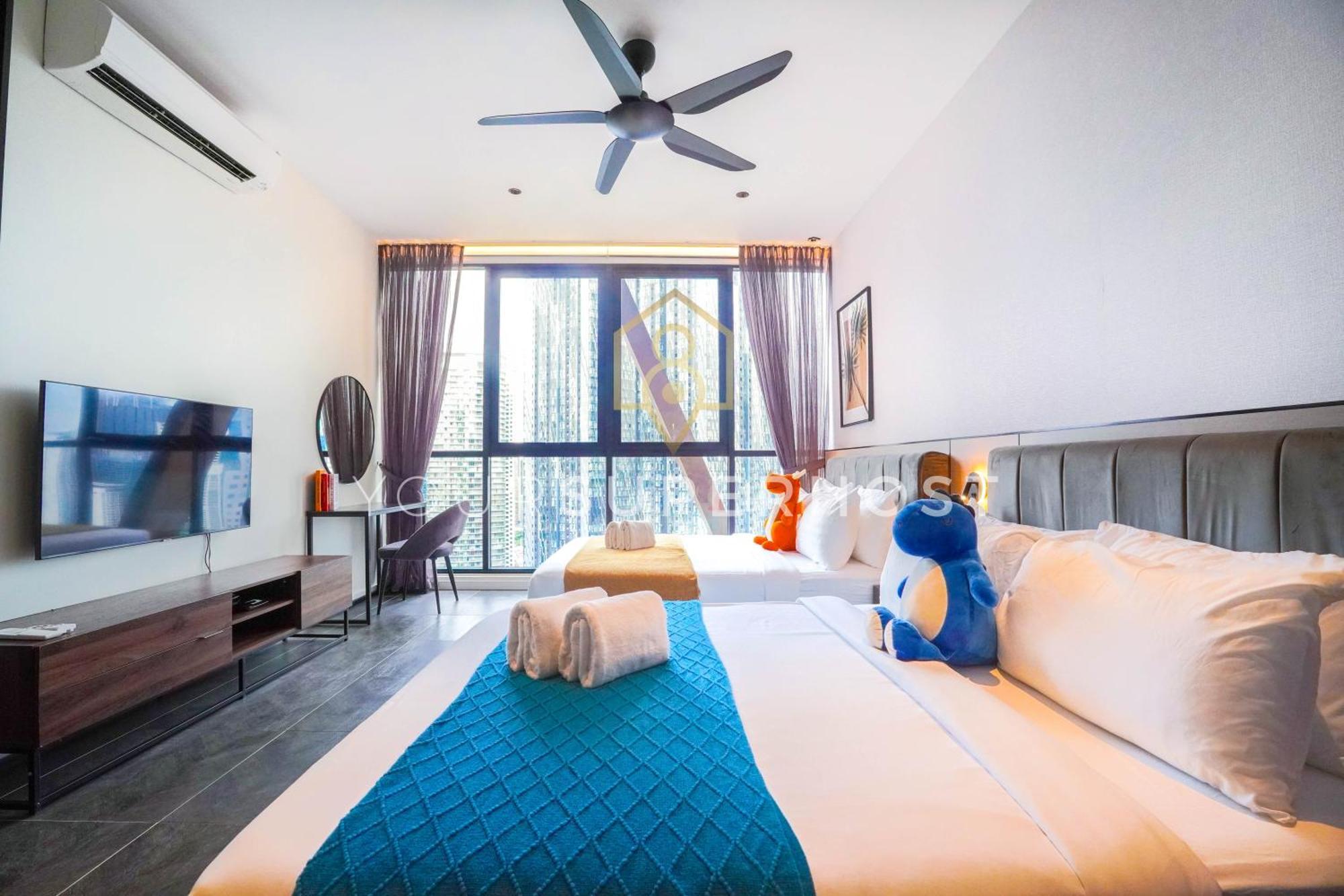 Scarletz Suites Near Klcc By Yoursuperhost Kuala Lumpur Oda fotoğraf